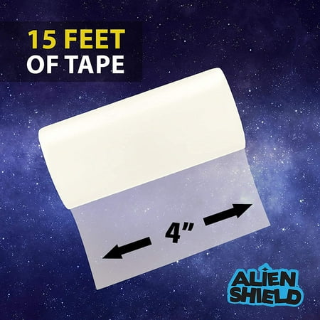 Alien Shield Heavy Duty, Waterproof Transparent Flex Double Sided Tape, 3 Rolls