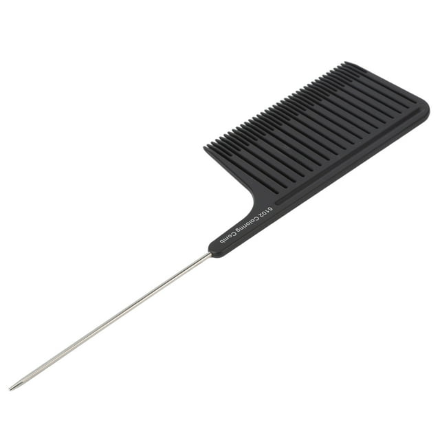 Peine Para Seccionar Reflejos del Cabello, Peinado Profesional, Peine Para Teñir El Cabello, Peine Para Tejer de PlásTico Con Peine de Cola de Rata, Peines para Frusar,