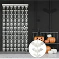 thumbnail image 2 of Nvzi Paquete de 2 cortinas con flecos para decoración de fiestas, cortinas de fondo de oropel para fiestas, serpentinas de murciélagos,cortinas de lluvia para puertas, color plateado, 2 of 4
