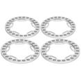 thumbnail image 3 of Replacement Wheel Beadlock Rings, 4pcs Cool Appearance Wheel Outer Beadlock Ring  For 1/10 RC Cars Silver, 3 of 8