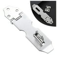 thumbnail image 5 of Door Lock Hasp Latch, Padlock Hasp Latch, Stainless Steel Safety Clasp Hasp, Security Door Clasp Hasp for Shed, 5 of 7