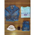 thumbnail image 3 of Bonjour Paris Good Idea Tie Dye Cyclone Men -Image by Shutterstock, Male Small, 3 of 4