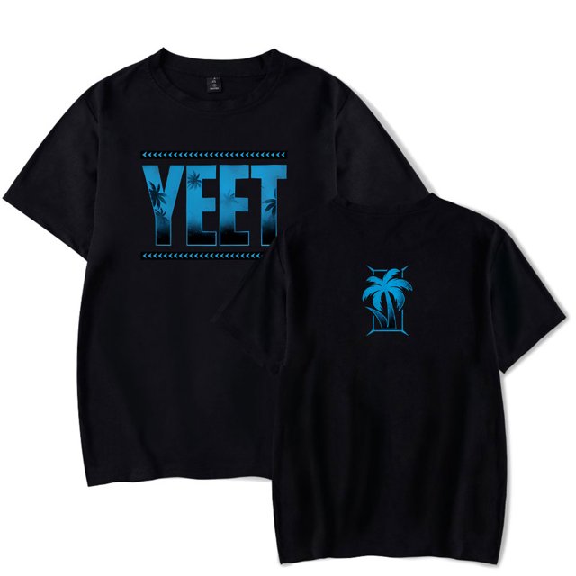 Jey Uso Yeet merch T Shirt T-Shirt à Manches Courtes Col Rond Hommes/femmes Haut Tendance