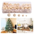 thumbnail image 3 of Loose Wooden Beads Jewelry Making Bracelet DIY 3mm Hole 14/12/10/6/8mm Wood Bead Crafting, 3 of 9