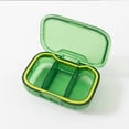 thumbnail image 4 of BAOPAI MoistureProof Mini Weekly Pill Organizer Box with 3 Removable Individual Containers for Portable Travel and Home Medication Management, 4 of 7