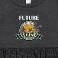 thumbnail image 4 of Inktastic Future Duck Hunting Legend Girls Baby Dress, 4 of 5
