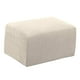 thumbnail image 4 of Funda de reposapiés Fundas otomanas elásticas Fundas plegables para muebles 18Beige XL Zulema Funda de puf otomana, 4 of 8