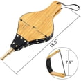 thumbnail image 3 of Fuelle para chimenea, boquilla de soplador de aire de madera fundida para parrilla de barbacoa para acampar al aire libre Chimenea , bomba de fuelle de mano, accesorios para barbac, 3 of 3