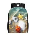 thumbnail image 1 of Easygdp Seashell On The Beach Mochila Versátil y Elegante: Comodidad, Almacenaje y Durabilidad para la Universidad, Trabajo, Viajes y Uso Diario, 1 of 8