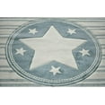 thumbnail image 4 of KC Cubs Boy & Girl Modern Decor Multicolor Area Rug and Carpet Collection for Kids, Toddlers and Baby Nursery, Stars & Stripes, 4 of 7