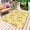 Light Yellow Dark Yellow, variant on Summer Bees Outdoor Rug 6x9 Ft - Reversible Patio Rug Outdoor Camping Rugs, Pastoral Garden Yellow Honey Watercolor Washable Indoor Outdoor Area Rugs, Non-Slip Outdoor Carpet Runner for Deck/Porch