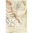thumbnail image 2 of Bramma, Lila 13x18 White Modern Wood Framed Museum Art Print Titled - Coral and Alabaster II, 2 of 4