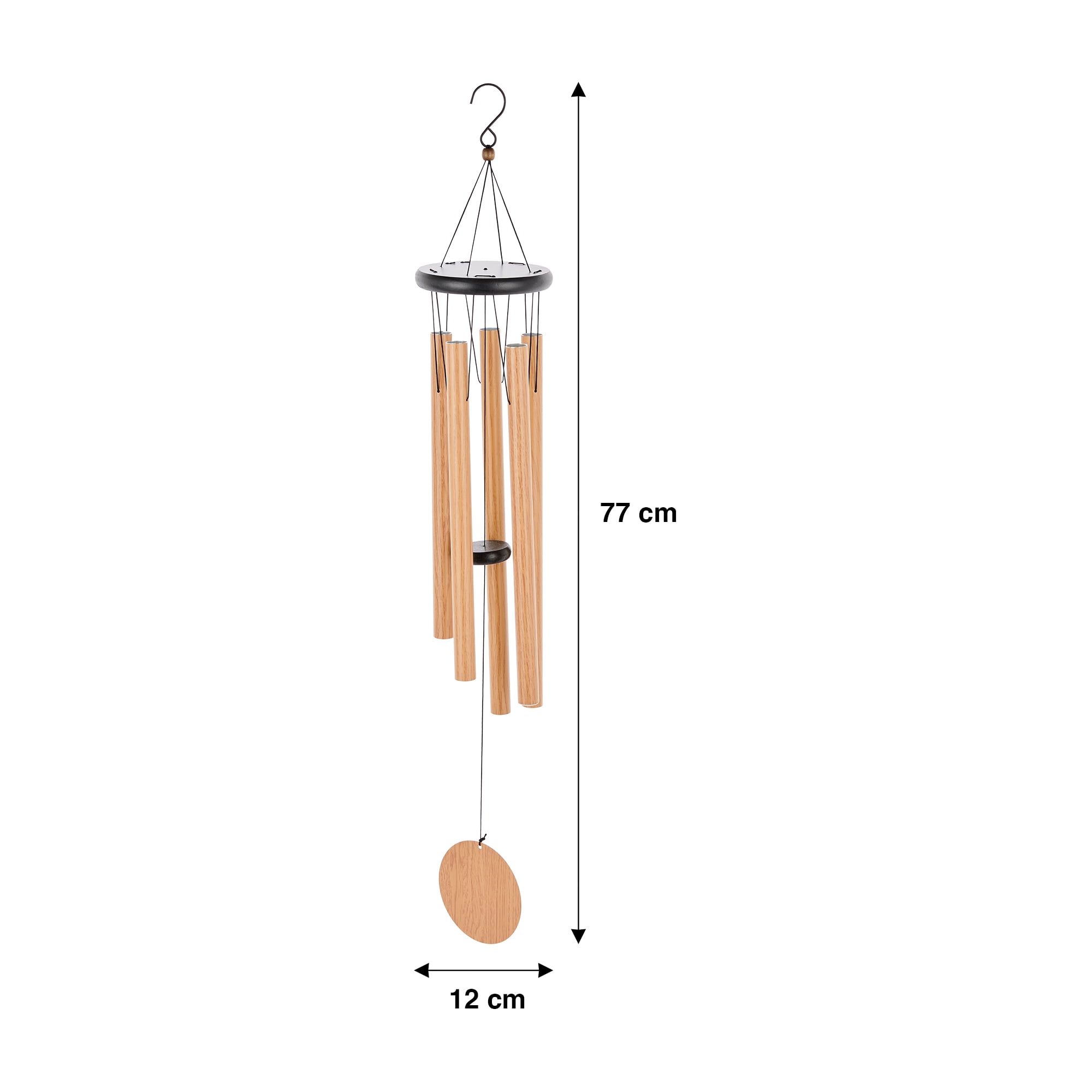 Mainstays Faux Wood Wind Chimes 30"
