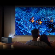 Hisense C1 Trichroma Laser 4K UHD Mini Projector with Dolby Vision, Dolby Atmos, 1,600 Lumen Brightness