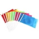 thumbnail image 1 of 50 Pcs Aroace Flag Blue Flag Green Flag International World Flags Mini Stick Flag, 1 of 2