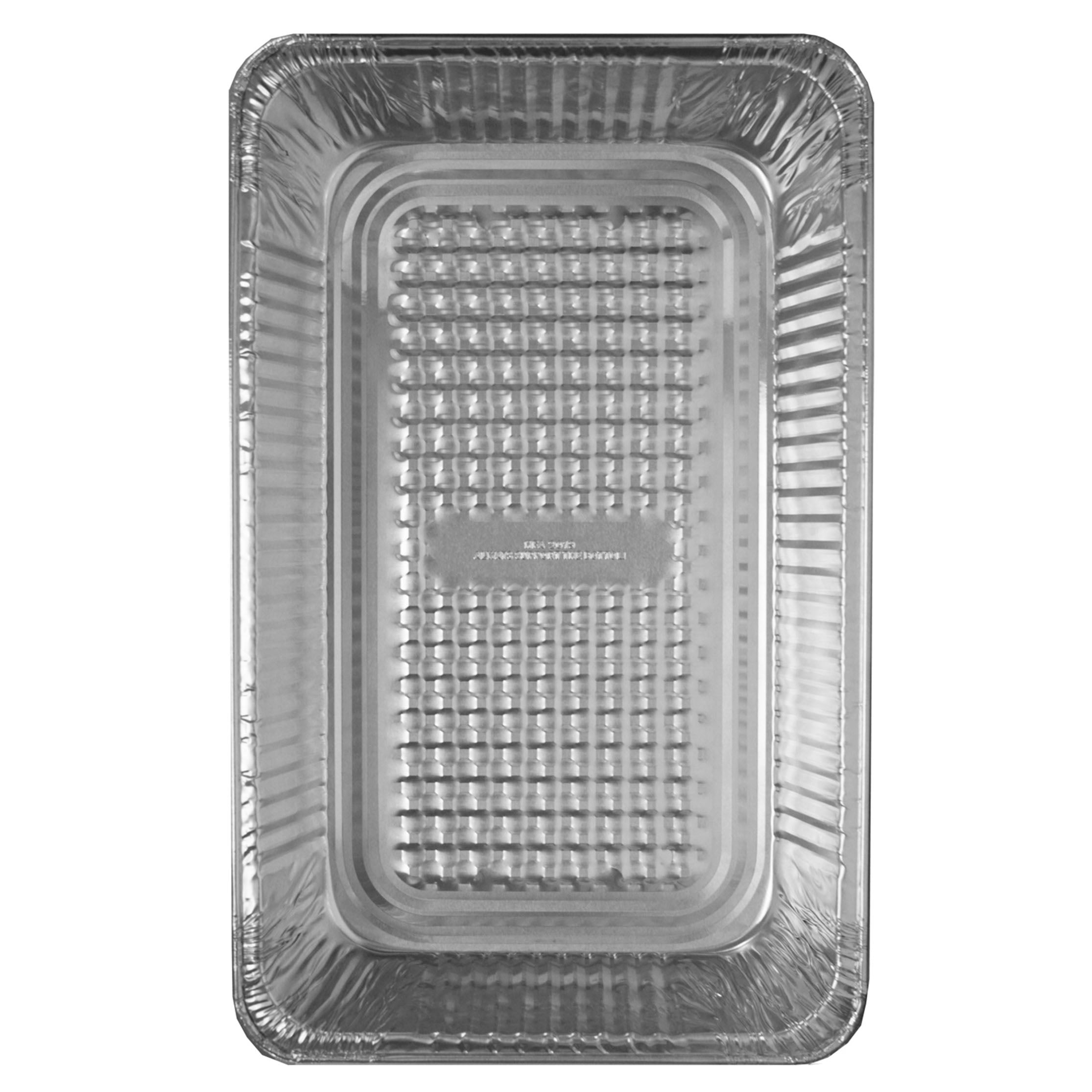 (2 pack) Handi-Foil 19.7" x 11.6" Aluminum Super King Extra Deep BBQ & Pasta Pan