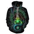 thumbnail image 1 of 2022 New Punk Devil Slayer Digital Print Hooded Couples Sweater Wdw, 1 of 2