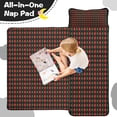 thumbnail image 4 of Multicolor Christmas Pattern Toddler Nap Mats for Kids Preschool,50"x20" Sleeping Mat Bag or Kids,Toddler Sleeping Bag,Toddler Nap Mat or Daycare, 4 of 6
