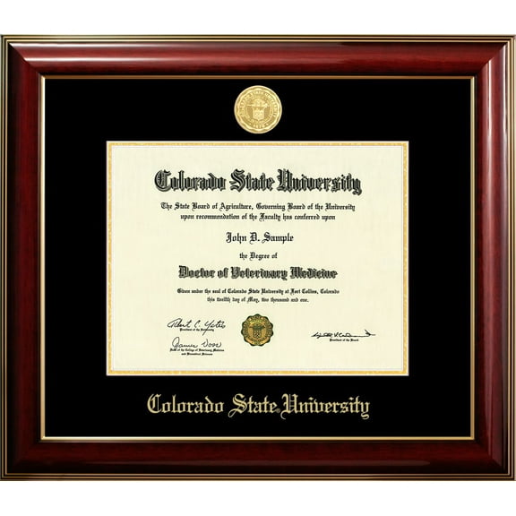 Colorado State University Classic Diploma Frame