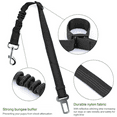 thumbnail image 4 of Dog Seat Belt, 2 Packs Adjustable Pet Car Seatbelt Elastic & Durable Dog Car Harness Reflective Nylon Vehicle Safety Belt for Small Medium Large Dog Daily and Travel Use, 4 of 8
