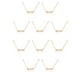 thumbnail image 3 of Collar de constelaciones sweethay oro rosa Escorpio 10Conjunto, 3 of 6