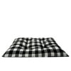 Vibrant Line 27" x 36" Pillow Pet Bed - Black Plaid