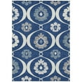 thumbnail image 2 of Addison Rugs Chantille Indoor/Outdoor Transitional Medallions Navy Washable Rectangle Rug, 8' x 10', 2 of 6