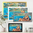 thumbnail image 4 of Designart 'The Blue Ocean By Rocky Cliffs I' Nautical & Coastal Framed Art Print, 4 of 4