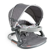 Fisher-Price Foldable Baby Travel Chair On The Go Sit Me Up Floor Seat