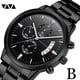 thumbnail image 2 of Fiudx Liquidación De Ofertas Flash Reloj Casual De Lujo Para Hombre Reloj Con Calendario De Acero Inoxidable Y Cuarzo, 2 of 4