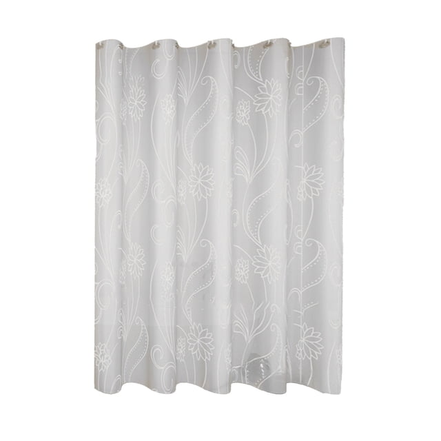 Yhmxh Decoración del baño Cortina de ducha de plástico gruesa, impermeable y resistente al moho, con separación de humedad y secado rápido, ideal para baño, dormitorio y baño.