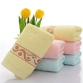 thumbnail image 3 of LYCAQL 3PC Wash Towel Ultra Soft 3-piece Hand Towel Set 13x30-100% Ringspun Cotton - Durable & Highly Absorbent Hand Towels - Ideal for use in Bathroom, Kitchen, Gym, Spa & General Cleaning, 3 of 5