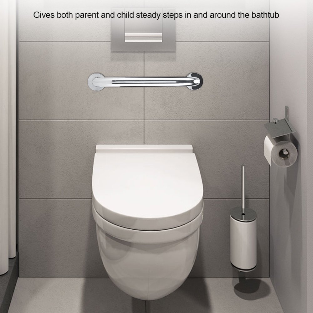 Mgaxyff Shower Room Handle,Safety Grab Bar,Stainless Steel Shower Tub