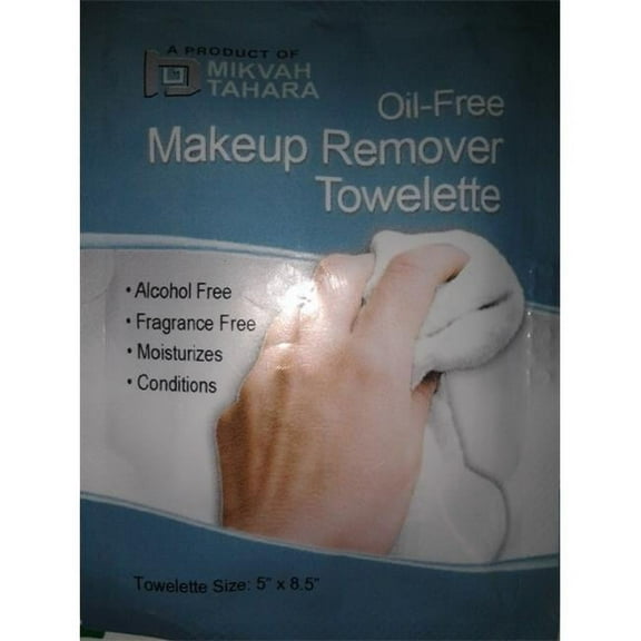 MT 1500-100 Oil-Free Makeup Remover Towelette, 100 per Case