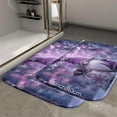 thumbnail image 2 of 1pc Purple Christmas Gnome Absorbent Non-Slip Bathroom Thickened Flannel Rug Decor,Soft,Quick Drying,Suitable For Indoor/outdoor Use,Bathrooms,Bedrooms,Kitchens,Terrace,Laundry Rooms,16"x24", 2 of 9