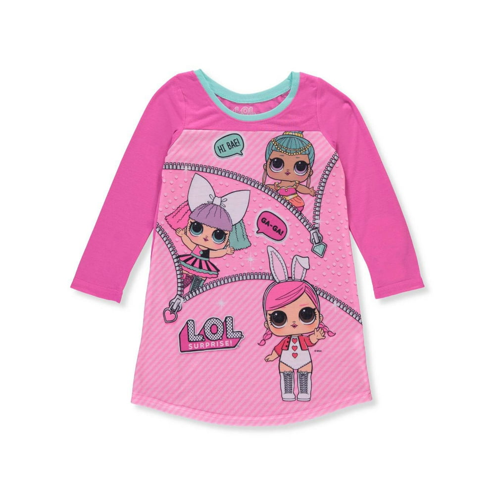 MGA Entertainment L.O.L. Surprise! Girls 410 LOL Nightgown(Pink 6)