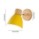 thumbnail image 3 of Aplique LED, lámpara decorativa de fondo, personalizable, moderna, para dormitorio, sala de estar, ajustable, de metal, base de madera, luz cálida, para oficina, 2 niveles,Wsvlmg, 3 of 9