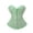 Green, variant on CHUMUD Corset Tops for Women Bustier Shapewear Lingerie Lace Tied Renaissance Overbust Corset Push Up Bodysuit