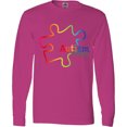 thumbnail image 3 of Inktastic Rainbow Gradient Autism Long Sleeve T-Shirt, 3 of 5