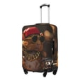 thumbnail image 1 of Fotbe Hip-Hop Guinea Pig. Funda Protectora para Equipaje, Antirrayones y Resistente a la Suciedad, Compatible con Maletas de 18 a 32 Pulgadas-X-Large, 1 of 7