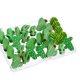 thumbnail image 2 of 30 alfileres de cactus de madera, alfileres con cuentas, alfileres de cabeza grande para tarjetas de oficina, fotos y notas adhesivas, 2 of 5
