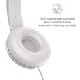 thumbnail image 5 of TCL Noise-Canceling Over-Ear Headphones, White, MTRO200WT, 5 of 5
