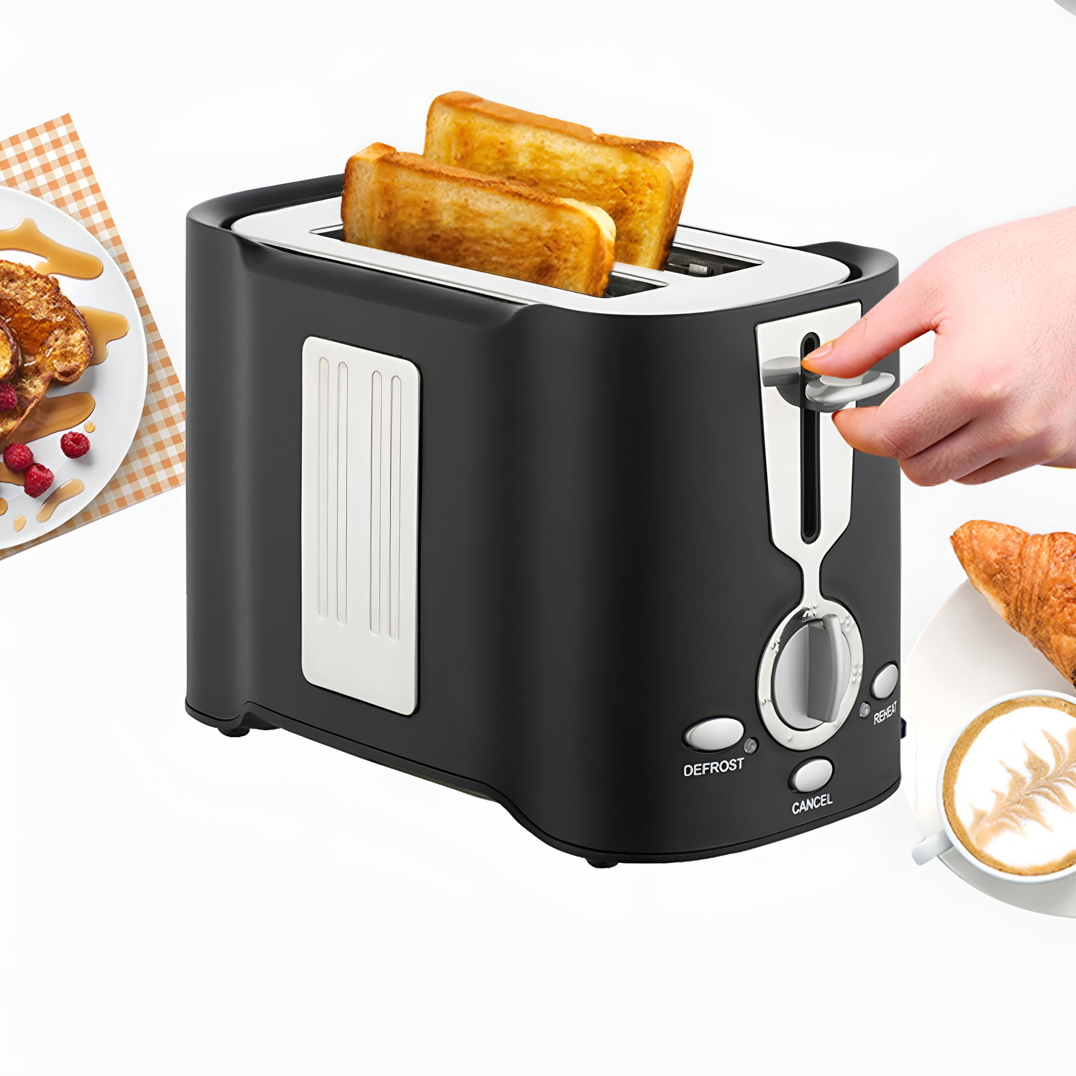 HIBIBUD 2026 New Breakfast Toaster Spit Driver Light Food Crossborder Bread Maker Household 110V Toaster Oven Toaster for Home,Kitchen,Office