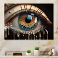 thumbnail image 2 of Designart Colorful Eye III Canvas Wall Art, 2 of 5