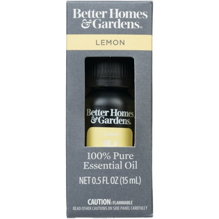 Better Homes & Gardens 100% Pure Essential Oil: Lemon, 15mL