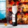 thumbnail image 5 of Vacemry Under $5 Santa Claus Wine Holder, Metal Bottle and Glass Shelf with Removable Arms, Christmas Themed Barware for Holiday Parties, Festive Drinkware Display Stand, 5 of 8