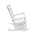 thumbnail image 3 of Belmont White All Weather Indoor-Outdoor Rocking Chair, 3 of 6