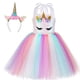 thumbnail image 2 of Soyoekbt Disfraz de unicornio para niñas, vestido de tutú de princesa con diadema de unico Soyoekbt Soyoekbt, 2 of 2
