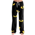 thumbnail image 2 of Halloween Pajamas Women Stretch Lounge Pants Comfy Pjs Sleep Bottoms Soft Pajama Pants Cute Trousers Loose Pants, 2 of 5