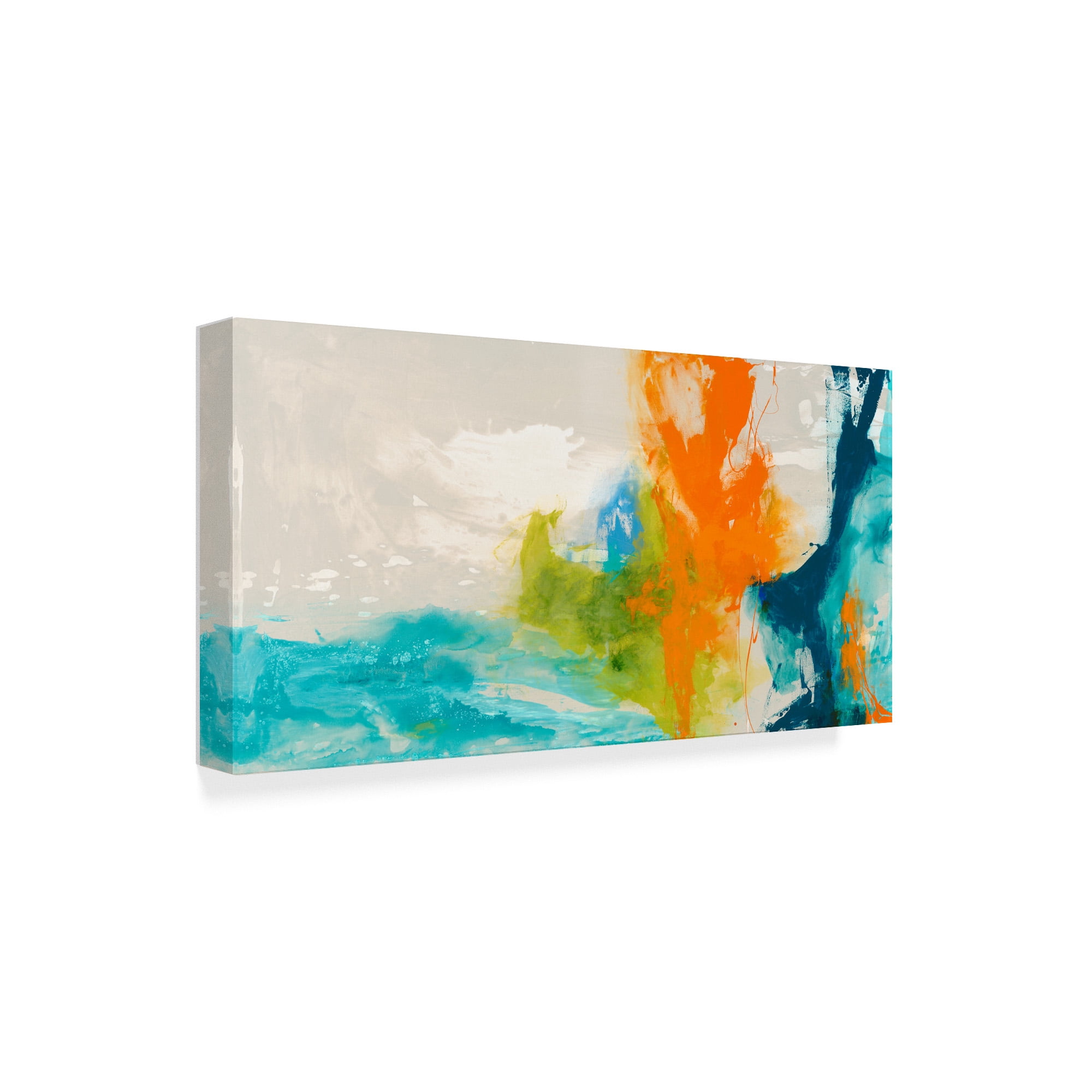 Trademark Fine Art 'Tidal Abstract I' Canvas Art by Sisa Jasper